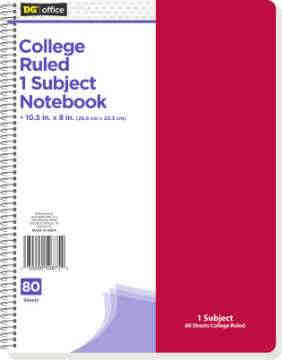 Stationery Notebooks